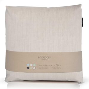 Badesofa Badewannen-Kissen M - Premium-Qualität, bequemes Wannen-Kissen für breite und eckige Badewannen, waschbar und schnelltrocknend