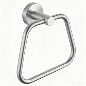 Handtuchhalter aus hochwertigem 304 Edelstahl mit trapezförmigem Design, Wandmontiert, ideal für Badezimmer, Küche oder Waschküche