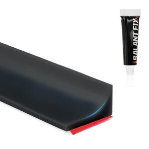 Duschdichtungsstreifen, wasserfester Schwallschutz für Dusche, Selbstklebe-Streifen mit 20 g Kleber