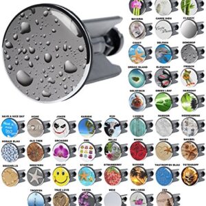 Sanilo Waschbeckenstöpsel Dewdrop: Vielseitige Designs und hochwertige Qualität