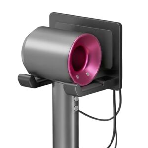 SupRovare Föhnhalter Ohne Bohren, Komfortabler und Praktischer Föhnhalter für das Badezimmer, Geeignet für die meisten Haartrockner, ohne Bohren in Wand oder Schrank