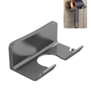 T TAKONE Haartrocknerhalter ohne Bohren, Wandhalterung für Haartrockner, Haartrocknerständer, Halterung für Badezimmer, geeignet für die meisten Haartrockner