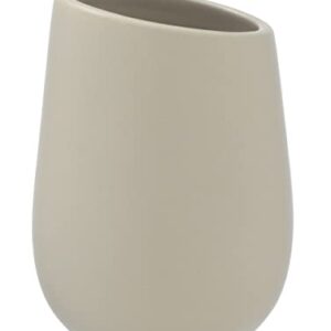 Zahnputzbecher Badi von WENKO - Ein zeitloses Design mit mattierter Oberfläche und dezenter Farbgebung.