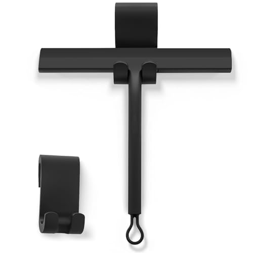 Silikon Duschen Abzieher ohne Bohren für Badezimmer Glastür Spiegel Fliesen Autofenster - Effektive Reinigung und Bequemlichkeit