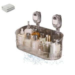 Badezimmer-Schubladen-Organisationsbox mit Suction-Cups, großes Fassungsvermögen und hohe Tragfähigkeit