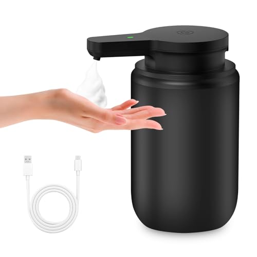 Automatischer Seifenspender für Küche und Bad mit Sensor, Infrarot und USB-C Aufladung. Wasserdicht und praktisch zu verwenden.
