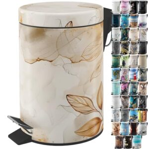 Sanilo Kosmetikeimer 3L mit Absenkautomatik, praktischer Abfalleimer fürs Badezimmer