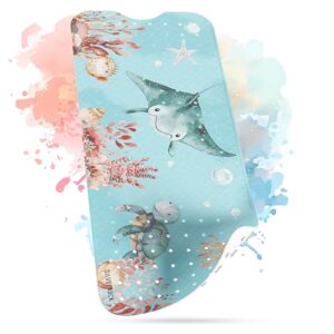 Badematte für Baby & Kinder - Antirutsch Matte - rutschfeste Badewannenmatte - SilberRack
