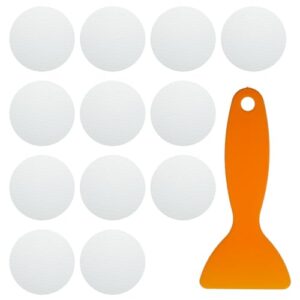 Transparents Antirutsch-Pads für Dusche, Badewanne und Treppen - Selbstklebend - 10cm groß - Optimaler Halt auf nassen Flächen - Für Familien mit Kindern oder ältere Personen geeignet