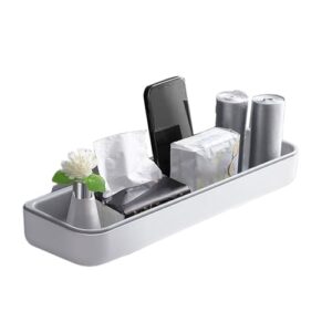 Aufbewahrung über der Toilette, Wandmontage, kein Bohren, selbstklebendes Badezimmer-, platzsparendes Heimdekoration für Toilettenartikel, Dusche und Organisation