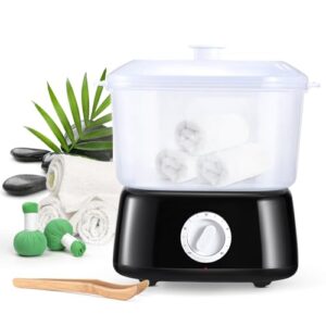 Handtuchwärmer mit Handtuchdampfer und Handtuchclip für schnelle Erwärmung in 10 Minuten