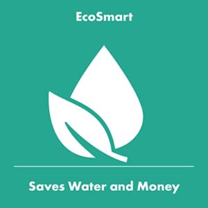 Hansgrohe Vernis Shape - wassersparende Kopfbrause (EcoSmart) mit Chrom-Oberfläche und Antikalk-Funktion für Wand- oder Deckenmontage