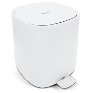 Eleganter und praktischer Mülleimer für das Badezimmer mit 5 Litern Fassungsvermögen, Deckel und Softclose