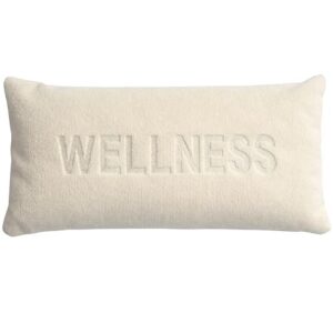 Badewannenkissen 40x20 cm mit Saugnäpfen für die Badewanne - Wellness Nackenkissen weich gepolstert waschbar mit Reißverschluss