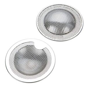 Hochwertiges Abflusssieb aus rostfreiem Stahl für Küchen, Waschbecken und Duschabluft