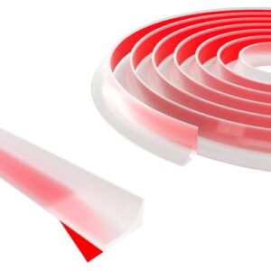 Dusche Schwallschutzleiste, Silikon Wasserstopper, Duschschwelle für Küchen und Badezimmer