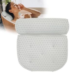 Badewannenkissen für erholsame Badewannen-Erfahrung - Ergonomisches Nackenkissen mit 7 extra starken Saugnäpfen für verbesserte Haltbarkeit in der Badewanne.