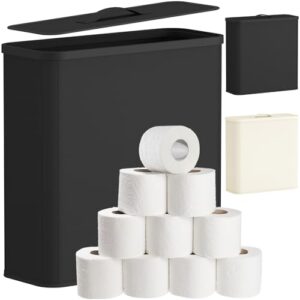 Praktischer Badezimmer Organizer für Toilettenpapierrollen, robuste Konstruktion aus Oxford-Gewebe, schmales Design für vielseitige Verwendung in engen Räumen.