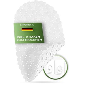 Antirutschmatte Badewanne, BPA frei, Duschmatte schimmelresistent & maschinenwaschbar