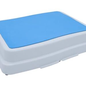 Spetebo Trittstufe stapelbar weiß - Antirutsch Badezimmer Tritthocker für Senioren und Kinder - Dusche Einstiegshilfe Badewanne Aufstiegshocker