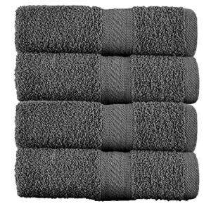 Luxuriöses 100%-Baumwoll-Badetuch-Set aus 4 Stücken, sehr saugfähig für Badezimmer, Dusche, Strand und täglichen Gebrauch