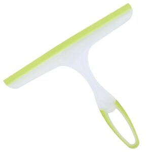 Duschabzieher, Squeegee für Dusche, Glas und Spiegel, weicher Kleber, ergonomischer Griff, ideal zum Reinigen von Duschtüren, Fenstern und Badezimmer.