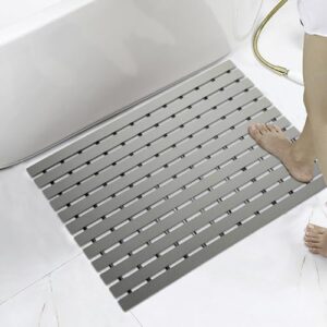 Antibakterielle Fußmatte mit Drainagefunktion für Nasszonen, Badematte für Umkleiden und Schwimmbäder