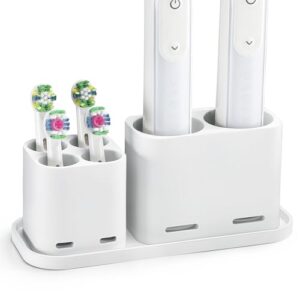 Hochwertiger Zahnbürstenhalter für elektrische Zahnbursten, multifunktional und leicht zu verstauen