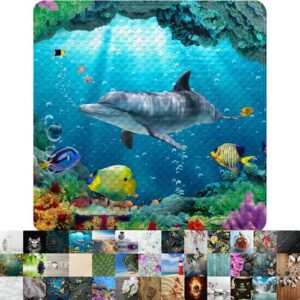 Rutschfeste Duschmatte für eine sichere und entspannte Dusche, Antirutschmatte maschinenwaschbar und schimmelresistent