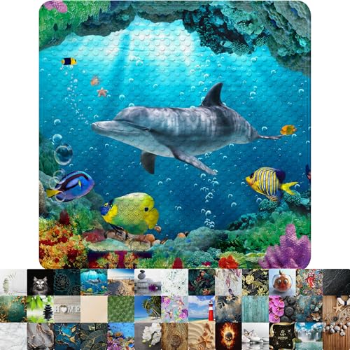 Rutschfeste Duschmatte für eine sichere und entspannte Dusche, Antirutschmatte maschinenwaschbar und schimmelresistent