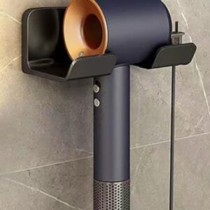Haartrocknerhalter, Föhn-Aufhänge-Einheit für Wand, universell für Badezimmer und Duschwände geeignet