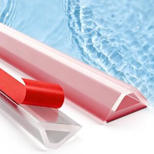 Flexibles Silikon Wasserstopper für Bad und Küche, Selbstklebend, rollstuhlgerechtes Design, schnell installierbar und einfach zu zuschneiden