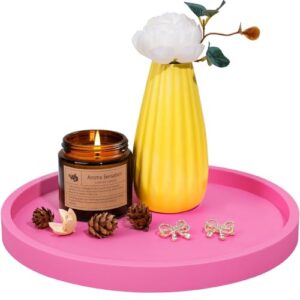 Multifunktionales Dekotablett aus Silikon für Badezimmer, Küche und Wohnzimmer mit erhöhtem Rand und Bruchsicherung.