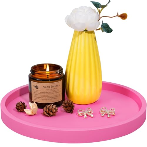 Multifunktionales Dekotablett aus Silikon für Badezimmer, Küche und Wohnzimmer mit erhöhtem Rand und Bruchsicherung.