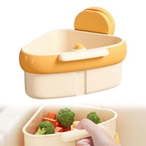 Multifunktionales Sieb mit Saugnapf-Fixierung für das Spüllack, robuster Kunststoff und wasserfest