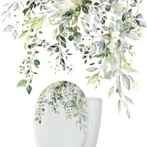 Abziehbare Toilettensitz-Folie mit Blumenmuster für eine hygienische und dekorative Badezimmeraufkleberin