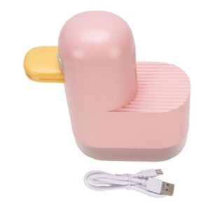 Automatischer Seifenspender, niedliche Entenform, intelligenter Sensor, berührungsloser Schaumspender für Badezimmer und Küche, 350 ml, ABS, Weiß