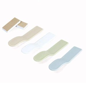 Toilettensitz Heber, 4 Stück Toilettensitzgriff, Toilettensitzheber, Selbstklebende Heber für WC-Sitz, Kein Berühren