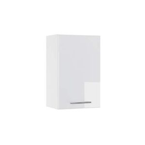 Vicco Badschrank Fame-Line, Weiß Hochglanz, 45 x 72 cm, wandhängend für die Aufbewahrung von Badezimmerutensilien
