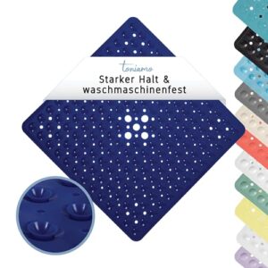 Antirutschmatte Dusche quadratisch, rutschfest und antibakteriell