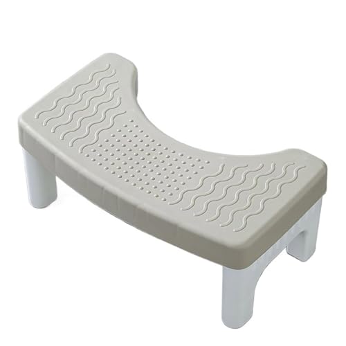 Zbozzba Toilettenhocker für Erwachsene, faltbarer Klohocker zum Verbessern der Toilettenhaltung und zur Linderung von Reizdarmsyndrom, Verstopfung und Hämorrhoiden
