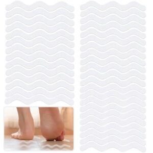 Antirutschmatte für Badewanne, transparente Selbstklebende Duschaufkleber für Sicherheit und Bequemlichkeit im Badezimmer