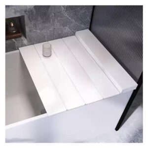Faltbares Badewannen Brett, wasserdichte Abdeckplatten für Badewanne, Dämmplatte aus PVC für Bademoment und SPA Erfahrung