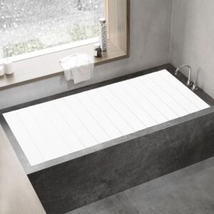 Faltbare Badewannenbrettle aus PVC für Badewannen, wasserdichte und staubdichte Abdeckung bis 5kg