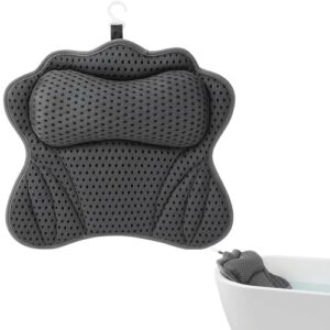 Badewannenkissen, Nackenkissen für Badewanne, Schmetterlingsform, 25x33 cm, Badezubehör