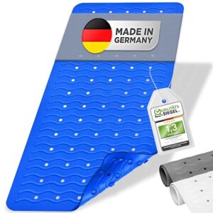 Badewannenmatte aus 100% BPA-freiem Material, rutschfest und ideal für Erwachsene & Kinder