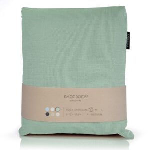 Bares Badewannenkissen S in Premium-Qualität, Schnelltrocknend, Bequemes Badewannen-Kissen in Grün, Made in EU