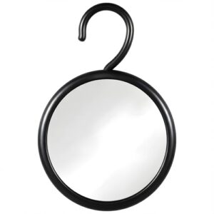 Duschspiegel mit Haken zum Aufhängen, anti-beschlag-Oberfläche und 360°-Drehgelenk, ideal für Rasieren im Badezimmer