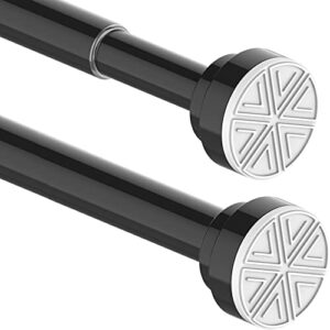 Rostfreie Duschvorhangstange aus Edelstahl, 1 Stück, ausziehbar, Teleskopstange für Badezimmer, Badewanne, Dusche, Türen, 185-250 cm