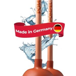 Pömpel Set mit starken Saugkraft für Abflussfrei in jedem Haushalt, Made in Germany